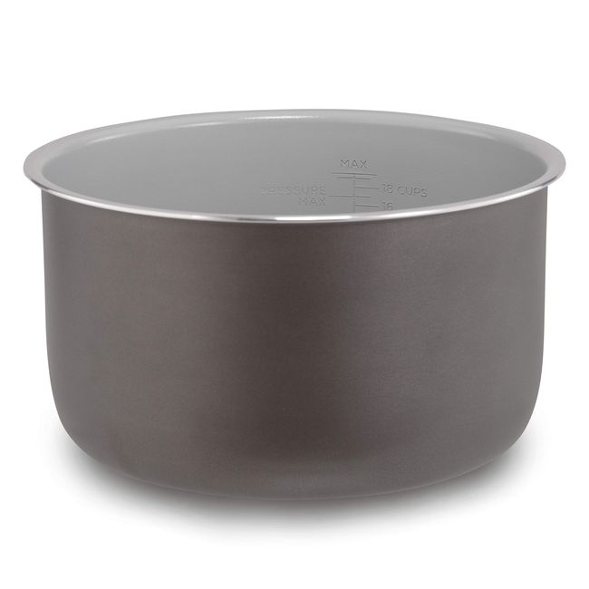 Ninja Foodi Ceramic-Coated Inner Pot 6.5-Qt - Gray Replacement