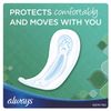 Always Thin Ultra Maxi Quilt Long Super Pads - 40 Pads/Pack