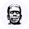 24 x 40mm Round 'Frankenstein' Stickers (SK00037192)
