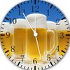 Beer Frameless Borderless Wall Clock Nice For Gifts or Decor W400