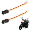 T10 W5W Auto Light Bulb Socket Lamp Holder Connector Extension x 2 pcs
