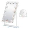 Hollywood Makeup Mirror Vanity Mirror with Lights Stage Dimmer LED Bulbs 