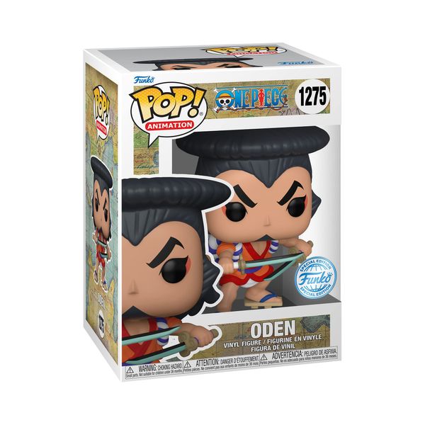 Funko Pop! Animation: One Piece - Oden #1275 - Official Collectible Vinyl Figure