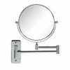 Ovente Wall Mounted Vanity Mirror 7 Inch 7X Magnification Chrome MNLFW70CH1X7X