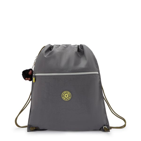 Kipling SUPERTABOO Medium backpack, Back to Grey (Grey)
