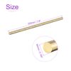 DMiotech 2Pack 5mm x 200mm, Brass Solid Round Rod, Brass Rod Lathe Bar Stock