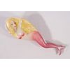 Handpainted Pink Mermaid Hair Brush