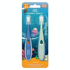  GuruNanda DentalGuru Everyday Soft Toothbrush for Kids &  Adults- Designed for Deep Cleaning, Teeth Whitening Travel Toothbrushes  with Brush Caps, Multi-Color, 2 Count (Pack of 1) : Health & Household