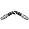Flexible Grease Hose 18" Length 5800 Psi