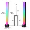 2 Pcs Smart LED Light Bar For TV RGB Color Changing Multi-scene Gaming Backlight