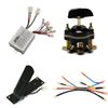 24v 500w Brush Speed Controller+Reverse Forward Switch Pedal Wire E-Bike Scooter