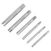 DEWIN Tap Extractor, Steel Broken Head Taps Remover Stripped Screw Tap Extractor Set Bolt Extractor Set(6Pcs/Set)