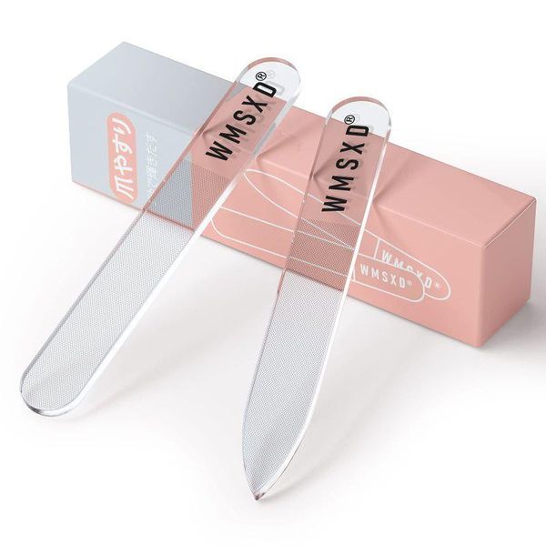 WMSXD Nail Polisher Nail File Latest Nanotech Technology Made of Glass Shines in 5 Seconds Nail Polisher Nail File Nail Polisher Nail Care Caregiver Children Men