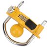 Combination Trailer Lock, U Shaped Dome Lock, with 4 Digit Combination Code Design, 11 Locking Positions, Prevent Picking Up, Prying and Drilling