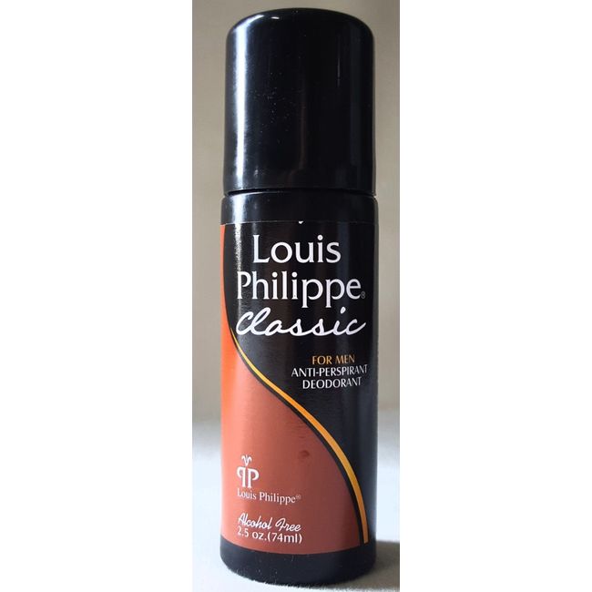 4 Louis Philippe for Men Anti-perspirant Deodorant Original 2.5 OZ New Roll  On