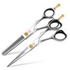 Fenice Totem Professional Hair Scissors, Sharp Precision Cutting, No-Pull Design, Zero Damage (SET, 6.5")