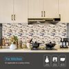 Art3d 12" x 12" Peel and Stick Backsplash Tiles for Kitchen (10 Sheets)