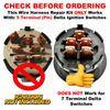 Key Switch Wire Harness Connector Pigtail fits Stihl RZ142 42" Zero Turn Mower