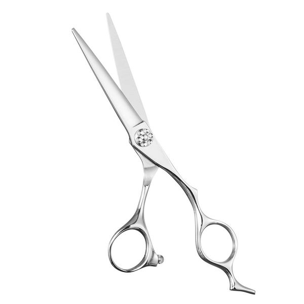 AOLANDUO Hair Cutting Scissor -Sharp & Lightweight-Offset Design Using Japanese JP440C Stainless Steel Hair Scissor for Barbers & Salon Stylists- Smooth Motion Fine Craftsmanship Barber Scissor