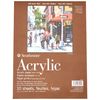 Strathmore Acrylic Paper Pad 9"X12"-10 Sheets -430900