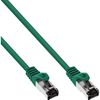 InLine® Patch Cable S/FTP (PiMf) Cat.8.1 2000 MHz Halogen-Free Copper Green 1.5 m