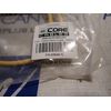 New Core Cables 570-02 YL 2 FT Cat5e Ethernet Patch Cable 4 Pair UTP 24 AWG