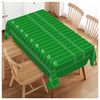 Walmsco Tablecloth Green Football Field Decor For Dining Room Kitchen Rectangular Table Cover 132 * 178cm