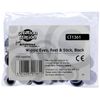 Creation Station 100 Peel & Stick Wiggle Eyes, Black, Assorted Sizes