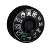 Camera Top Mode Dial Cover Lid Cap Function Mode Dial Signage Interface Cover Button Replacement for Canon (EOS 80D)