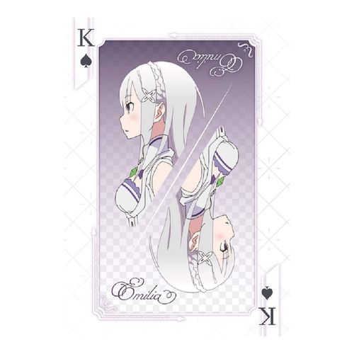 Japanese Tabletop Development Playing Cards Re:Zero - Starting Life in Another World Board Game Table Game Playing Cards