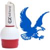 EZBallStamp Golf Ball Stamp Marker (Blue Eagle)