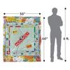 Monopoly Blanket, 50"x60" Board Silky Touch Super Soft Throw Blanket