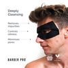 BARBER PRO Super Under Eye Mask with Charcoal & Hyaluronic Acid | 3 Applications | Hydrating, Relaxing, & Detoxifying | Under Eye Masks | Eye Masks for Puffy Eyes |