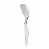 144 Pack Heavy Duty Large Plastic Disposable Clear Serving Spoons 8.5 in