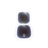 Rechargeable LED Square Compact Mirror (White). Natural light setting. Portable