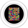 Perturbation Pattern Face Recognition Automatic Camera Image PopSockets PopGrip for MagSafe