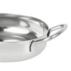 Olympia Table Presentation Double Handle Dish Stainless Steel, 125 mm