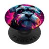 Miniature Schnauzer Dog PopSockets Adhesive PopGrip