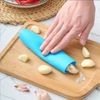 1pc Stainless Steel Garlic Press, Rolling Garlic Peeler
