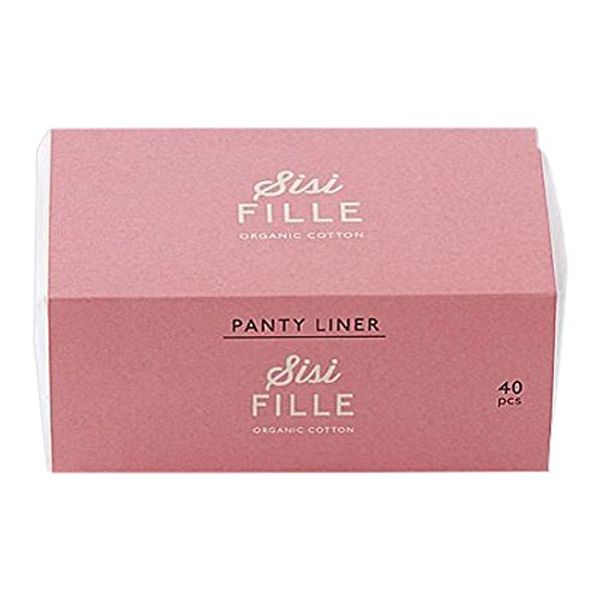 sisiFILLE Pantyliners, Dedicated Sheets, 40 Pieces