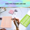 BRAWNA [ Upgraded Version ] Eyebrow Practice Stencil with Microblading Practice Skin | Microblading Template for Eyebrow Tattoo | Microblading Training Supplies | PMU Kit | 10 brow shapes