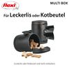 Flexi Retractable Lead Accessory, Multi-Box for Poop Bags or Treats (Suitable for Flexi Vario and New Classic from Size S) / Various Colours