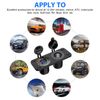 Dual USB Car Fast Charger Outlet, Cigarette Lighter Socket, Power Adapter Outlet