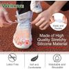 Pack of 12 Bunion Corrector, Toe Separators with 2 Loops, Big Toe Spacer Suitabl