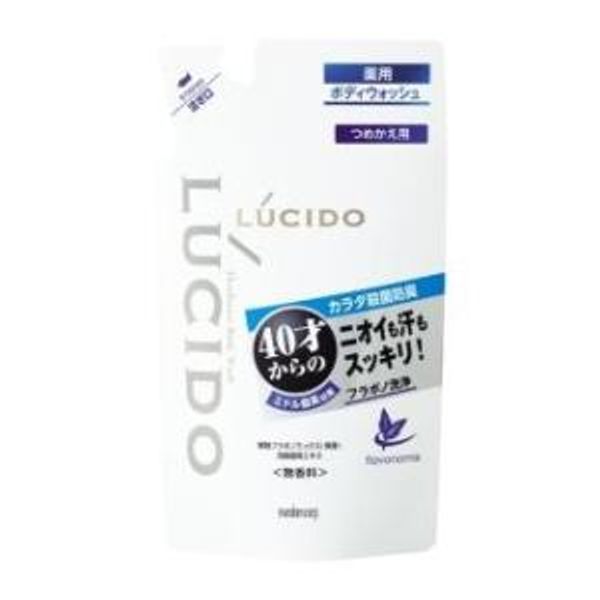 Lucido Medicated Deodorant Body Wash Refill (Quasi-drug) 380ml Mandom LC Deodorant Body W Tsumekae