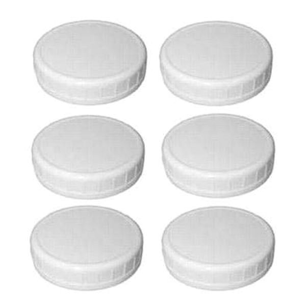 Mason Jar Plastic Cap for Regular Mouse (6)
