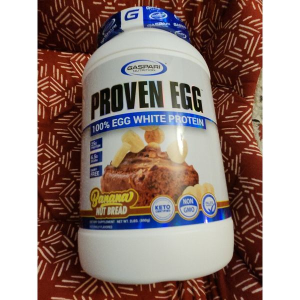 Gaspari Nutrition PROVEN EGG, 2 lbs - 100% Egg White Protein - Choose Flavor