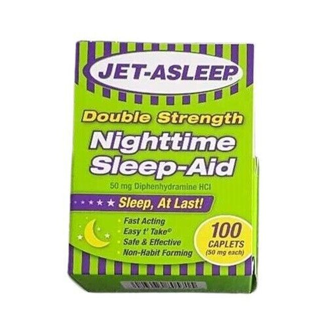 Case of 36 Jet-Asleep Double Strength Nighttime Sleep-Aid, 100 Count