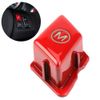 Steering Wheel Switch Button, Car Steering Wheel M Mode Switch Button for 3 Series E90 E92 E93 M3 2007-2013 (Red)