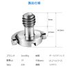 SMALLRIG 1/4" Screws, Camera Fixing Screws, Set of 2, 1/4" Knobs, 1/4" - 20 Threads, Camera Set Screws, Quick Release Camera Fixing Screws, Camera Setscrew-838 [Parallel Import]